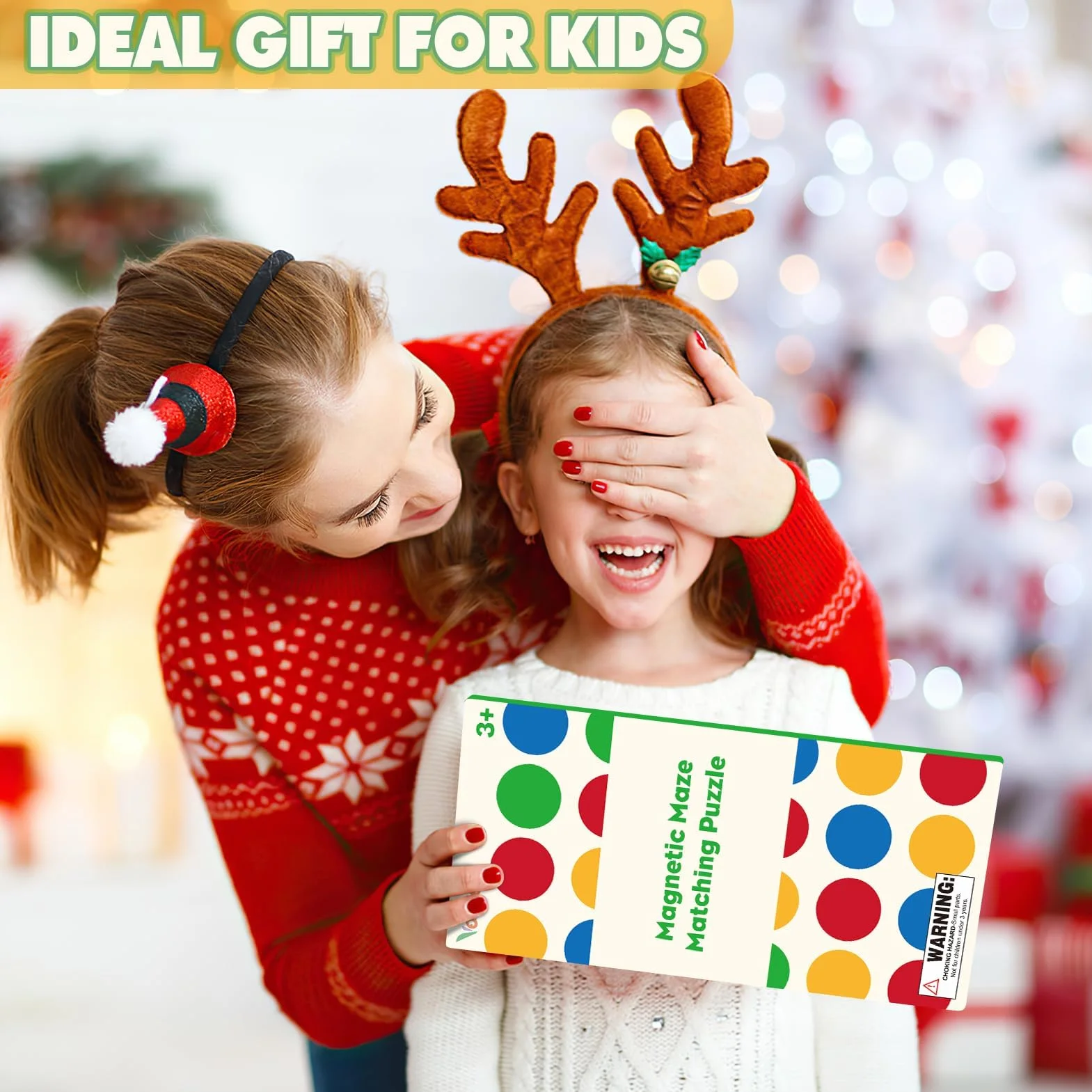 Vanplay Giochi Montessori Magnetici, Labirinto Magnetico Colori Giocattoli Gioco di Smistamento Educativi Giocattoli Regalo per 3 4 5 6 Anni