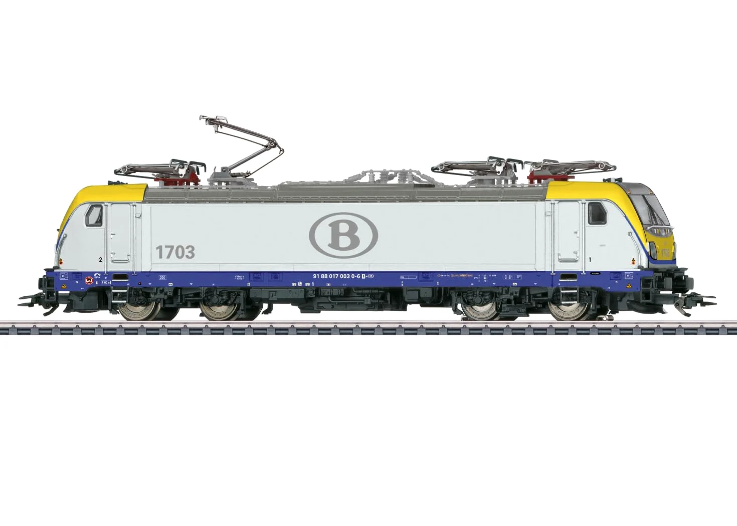 Märklin Locomotiva elettrica serie 17 – Traccia H0 – Digital mfx – Art. 36646 – con suono e luce