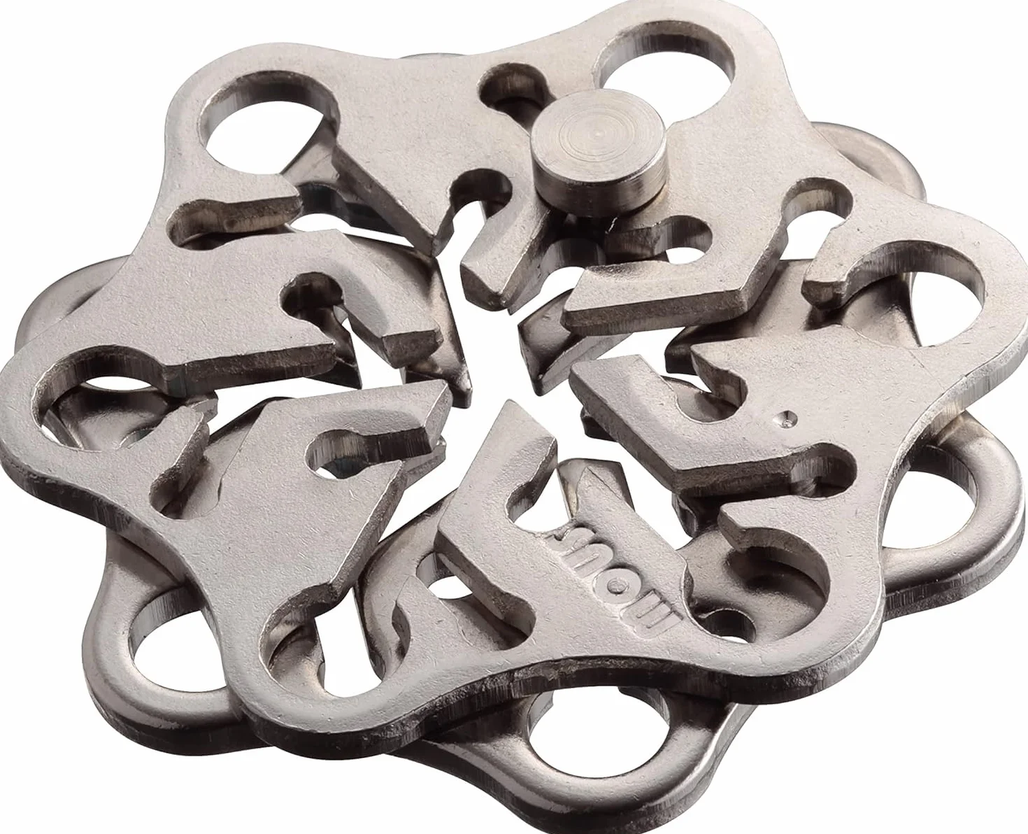 Rompicapo Cast Snow Puzzle in Metallo Livello 2 Stelle Design Fiocco di Neve