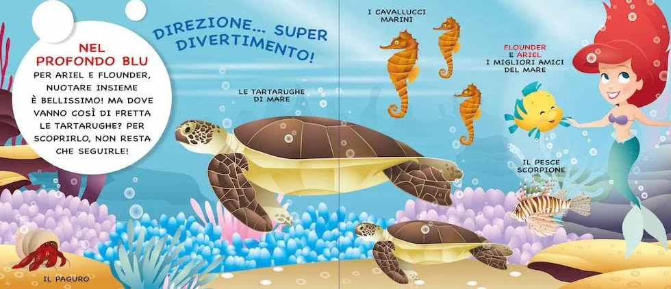Gli amici del mare. I magneti Disney. Ediz. a colori. Con 10 magneti