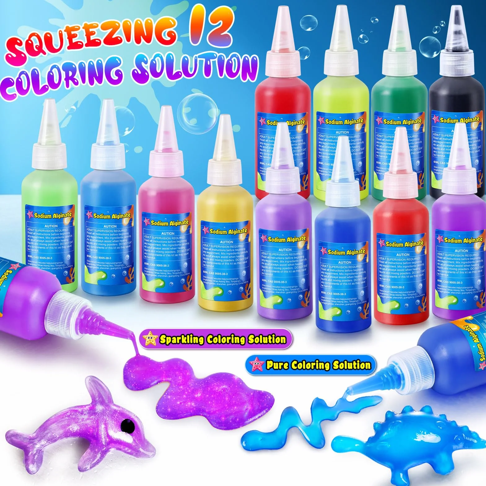 JOPSHEEN Magic Water Elf, 12 Colori Magico Acqua Fairy per Bambini, Attivita Creative Bambino, DIY Giocattolo Fatto a Mano per Ragazzi e Ragazze