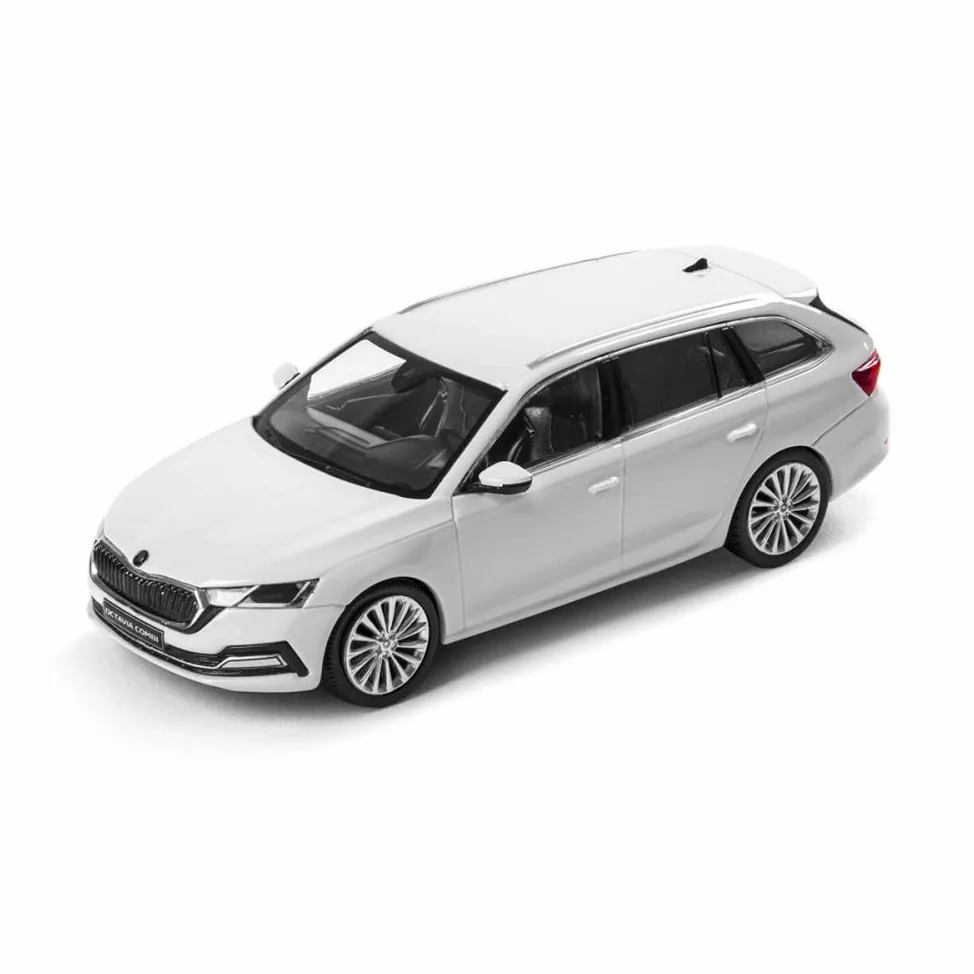 Skoda 5E7099300S9R Modellino Auto Octavia 4 (NX) Combi Scala 1:43 Miniatura, Bianco