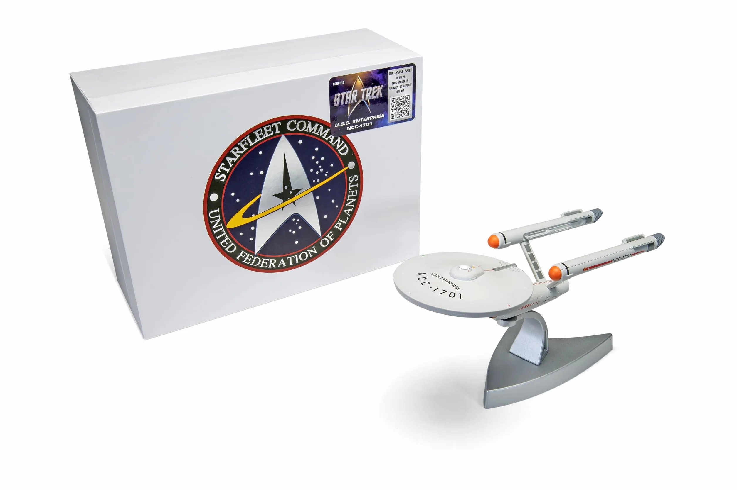Corgi CC96610 Star Trek, USS Enterprise NCC-1701 (La serie originale), Licenza di film TV e modello da collezione pressofuso per eventi