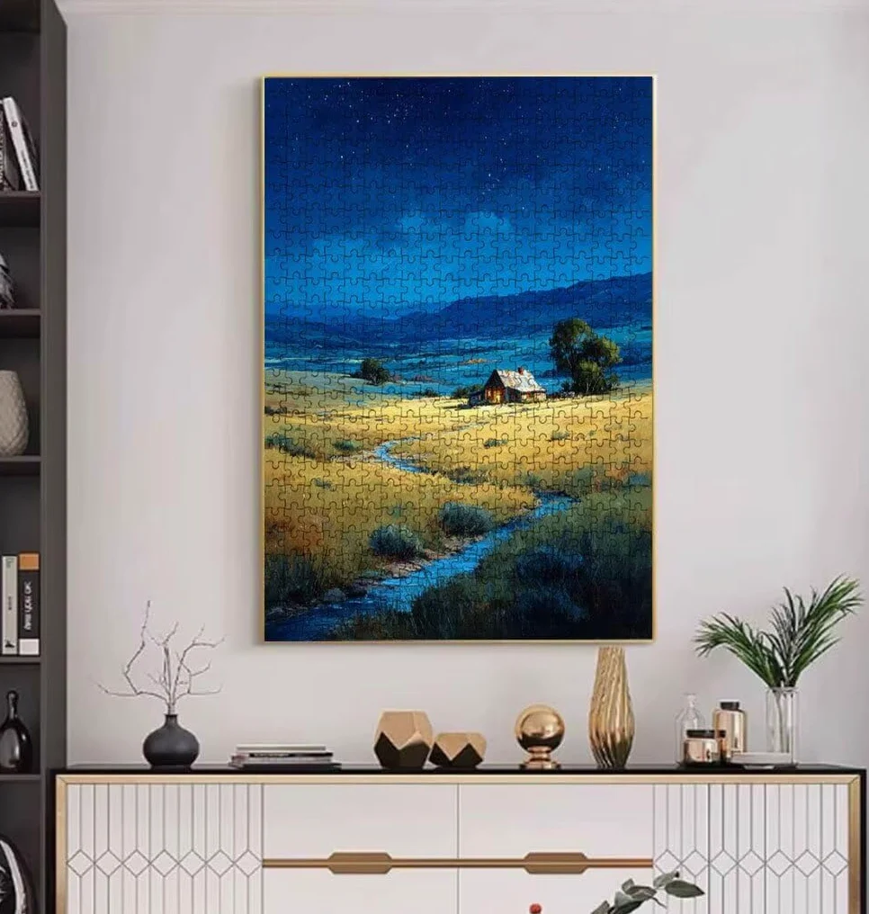 Puzzle 2000, Jigsaw Puzzle per Adulti, Foresta Delle Stelle BLQSBGA6-495 | Puzzle Classici, Impossibile Difficile Sfidanti Puzzles, Puzzle Decorativo per La Famiglia, Come Regalo e Decorazione Pareti