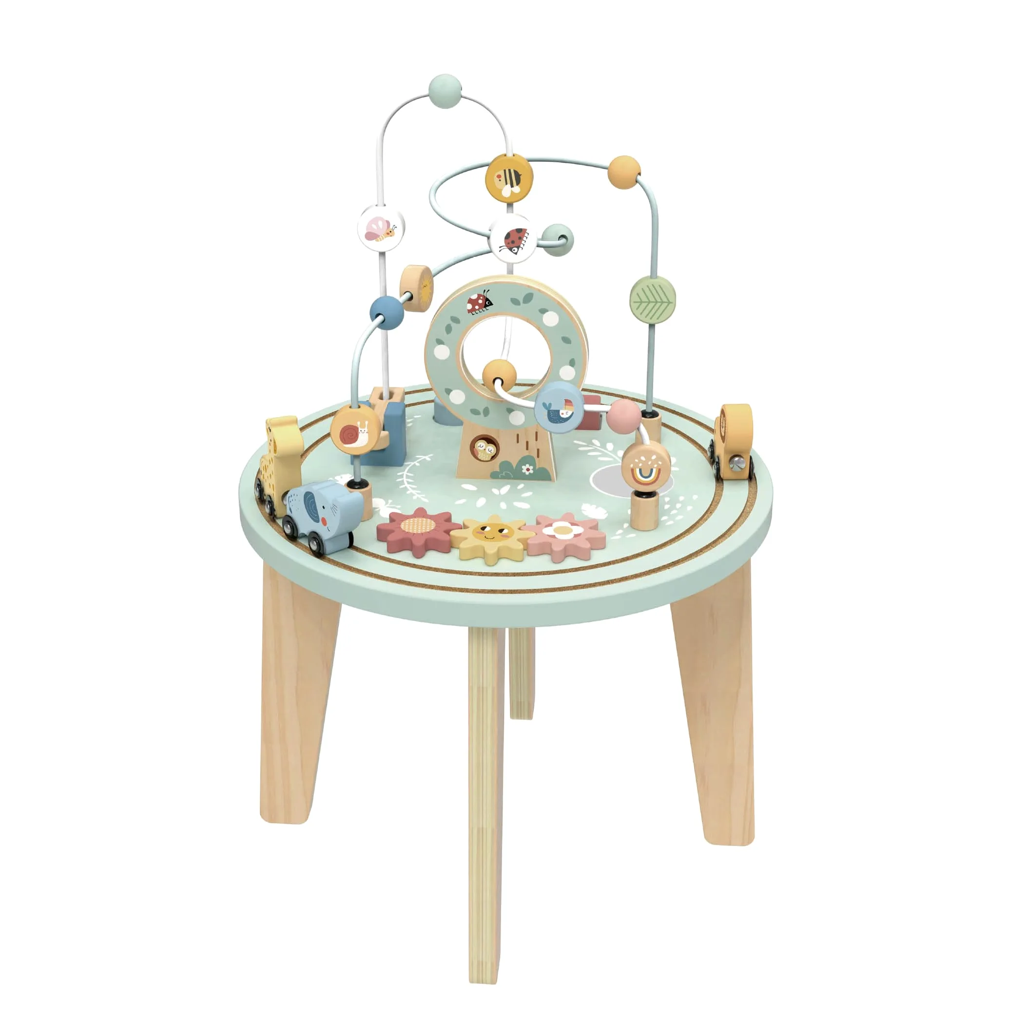Zacia Toys Tavolo Attività in Legno Giocattoli