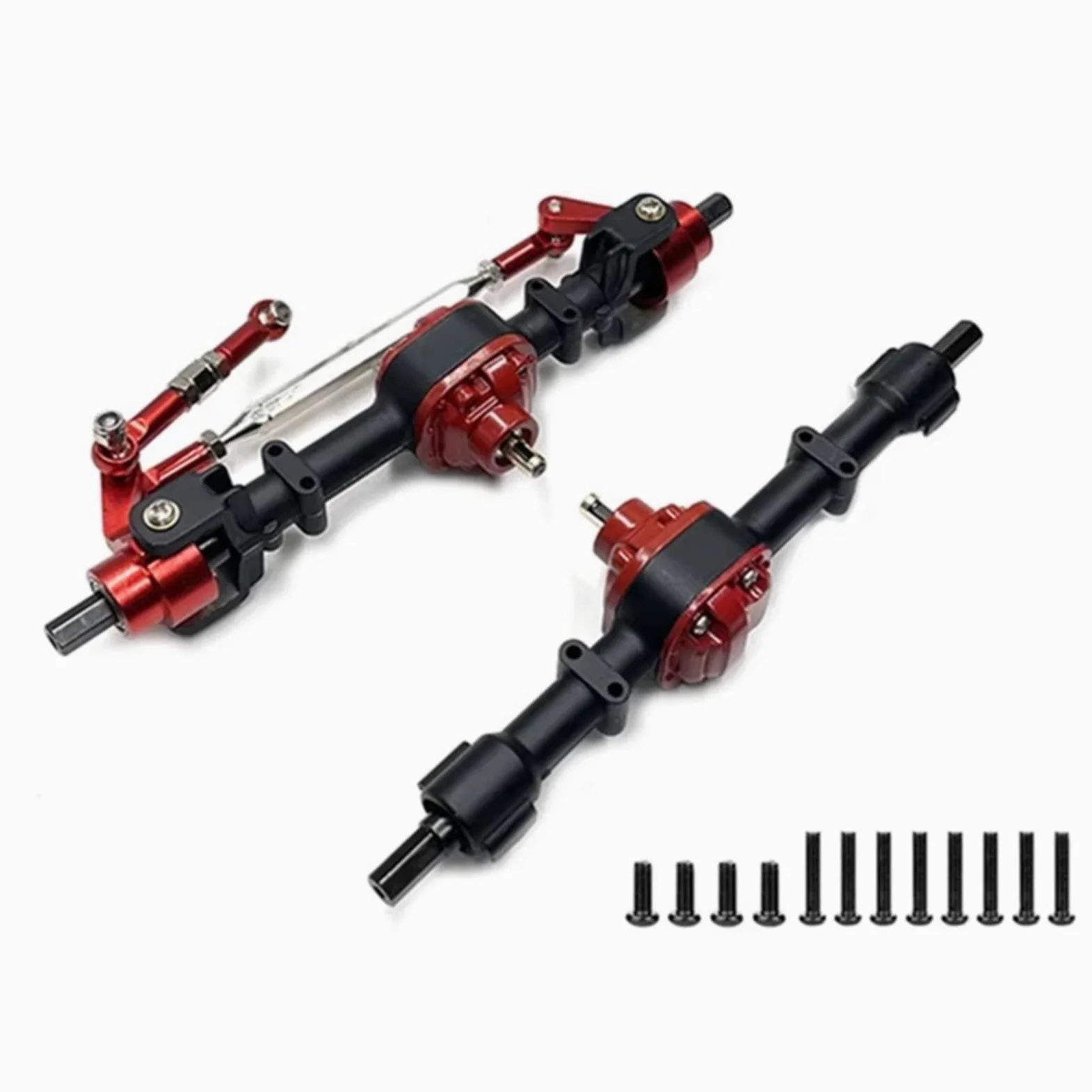 Compatibile Con MN-78 1/12 RC Cars Aggiornamenti Parti Accessori Di Ricambio Assali Anteriori Posteriori In Metallo Manicotto Albero Da 3 Mm A 4 Accessori