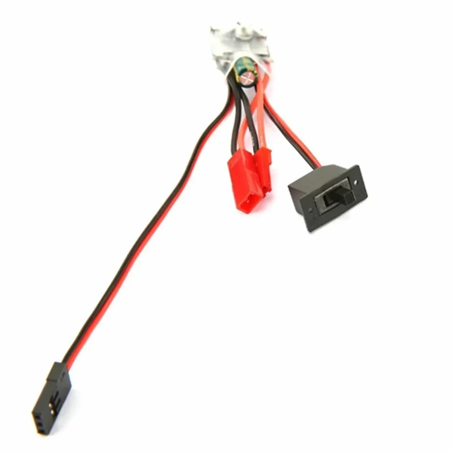 Per F05427 1/16 1/18 1/24 10A Spazzolato ESC Regolatore Velocità Del Motore A Due Vie Con Freno No RC Auto Off Road Veicoli Cingolati Veicolo ESC RC