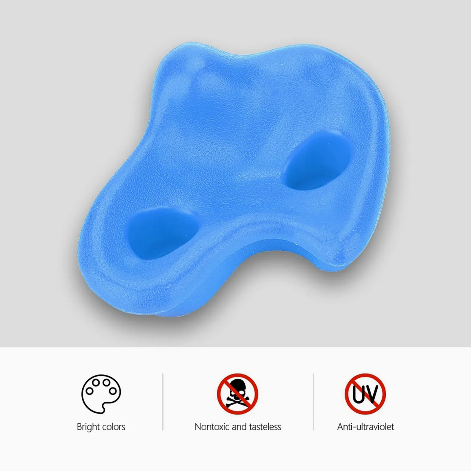 Jiawu Pietre da Arrampicata in Plastica da 10 Pezzi per Bambini, Kit Assortito Testurizzato con Bulloni, Attrezzature per Parchi Giochi per Pareti da Arrampicata Durevoli (Blue)