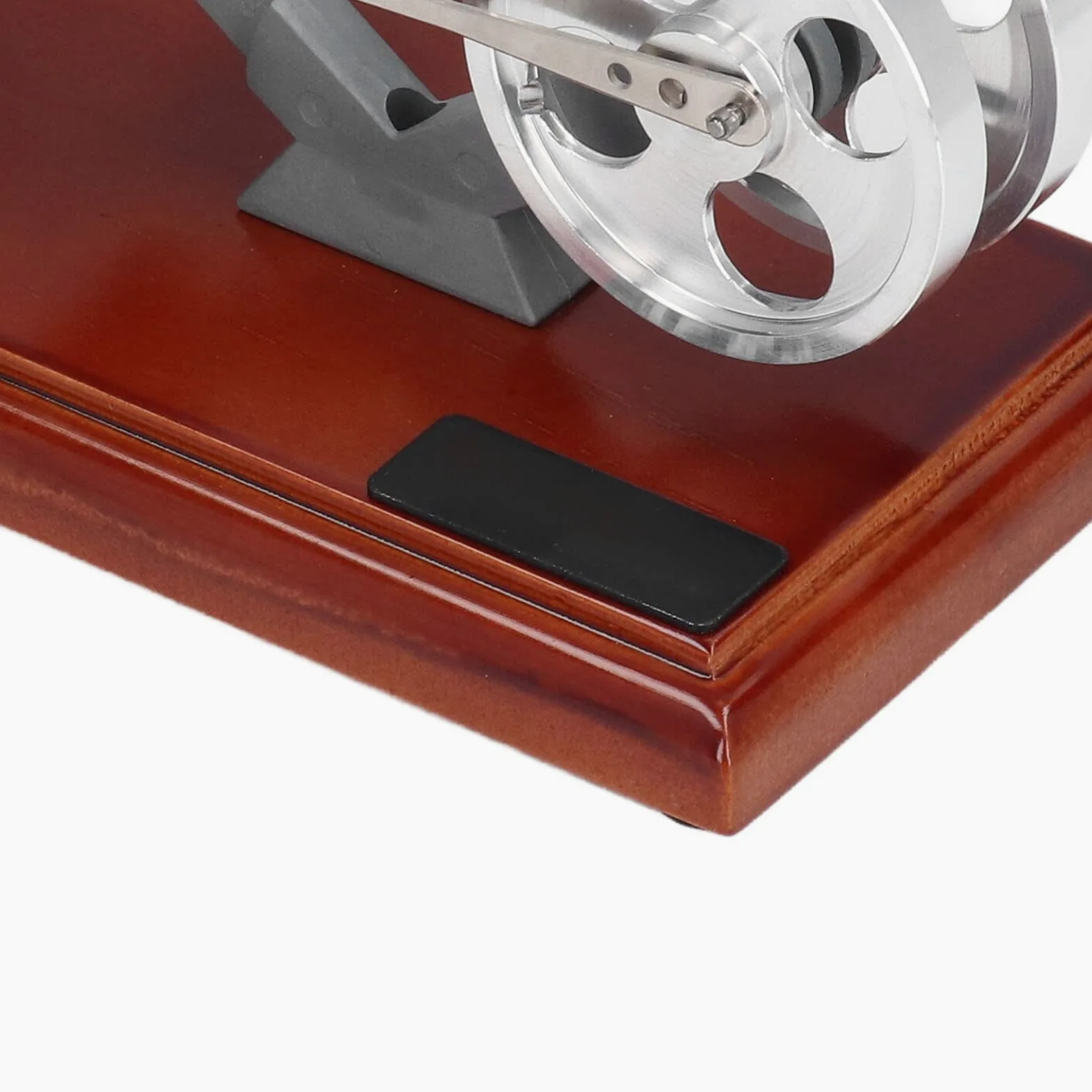 Modello Motore Stirling in Lega di Alluminio Durevole, Motore | Giocattolo educativo, funziona per l\'apprendimento della fisica, oggetto di classe