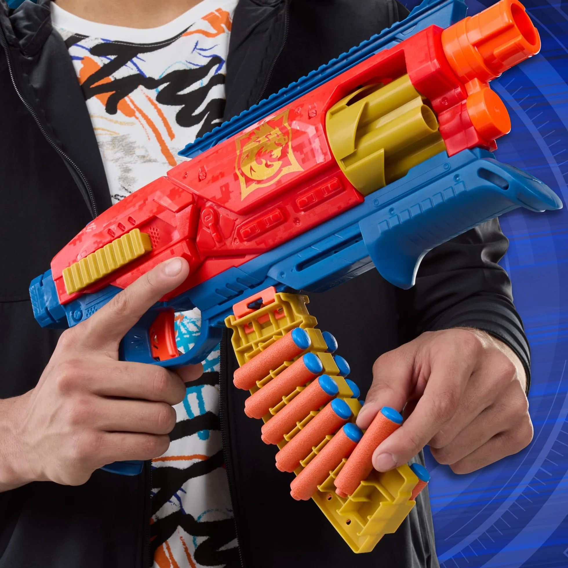 Blaster Nerf Shadowspeed Recon N1 14 dardi