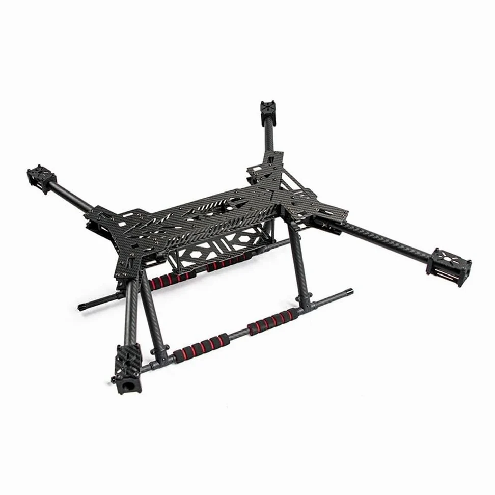 Kit telaio for aereo pieghevole Flyroun F680 ZD680 in fibra di carbonio | Adatto for il di controllo di volo PIXHAWK/Ardupilot for RC