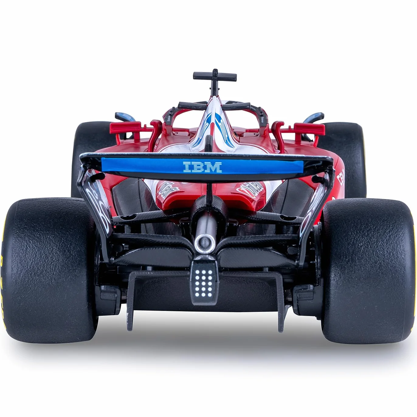 JAMARA Ferrari SF-25 402260 - Modellino di auto radiocomandata, scala 1:18, rosso, 2,4 GHz, con telecomando, regalo per bambini