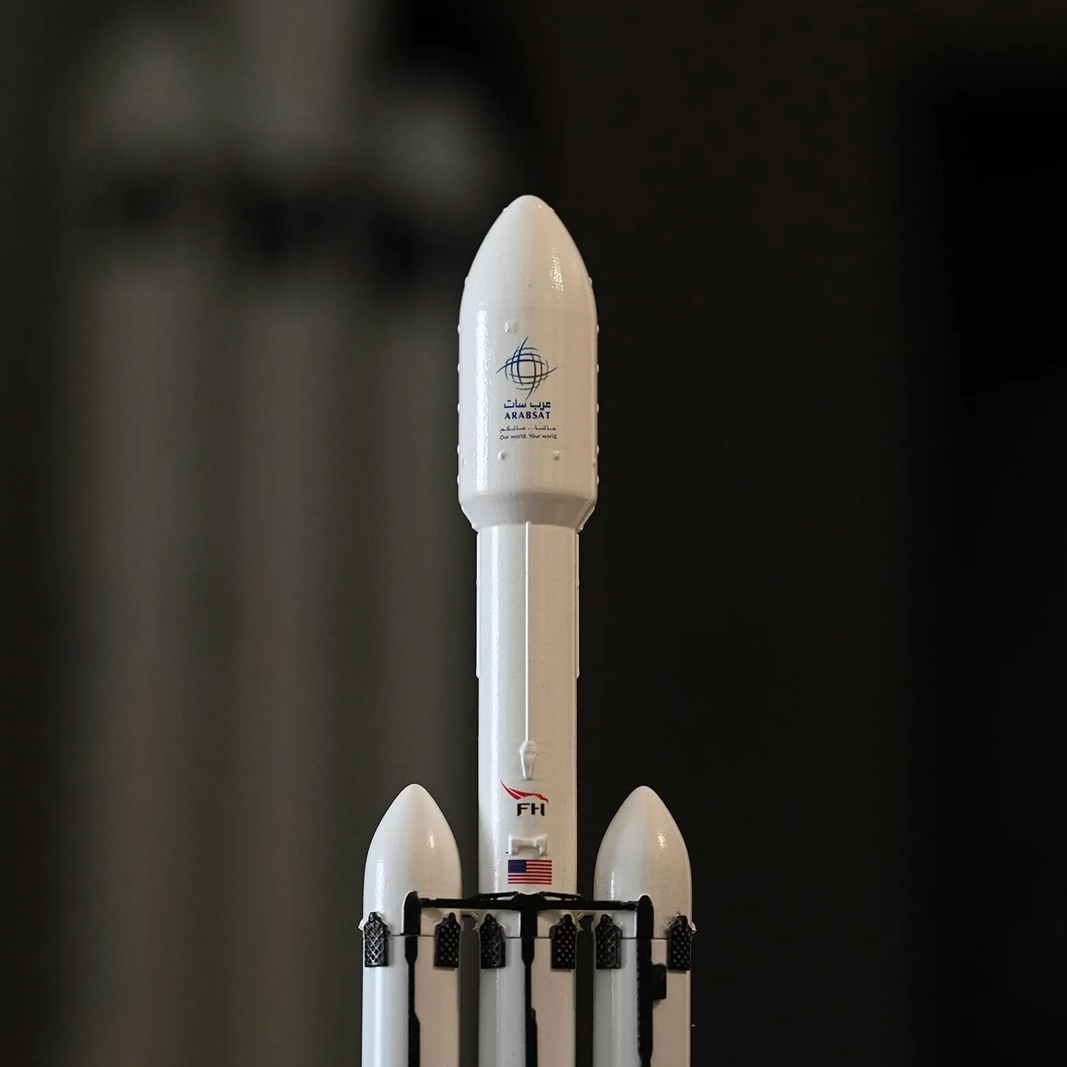 Modello Razzo Falcon Pesante 1:233, Modello Razzo Spaziale Falcon 9, Starship Rocket Modello, Un Regalo Eccellente per Gli Appassionati Aerospaziale