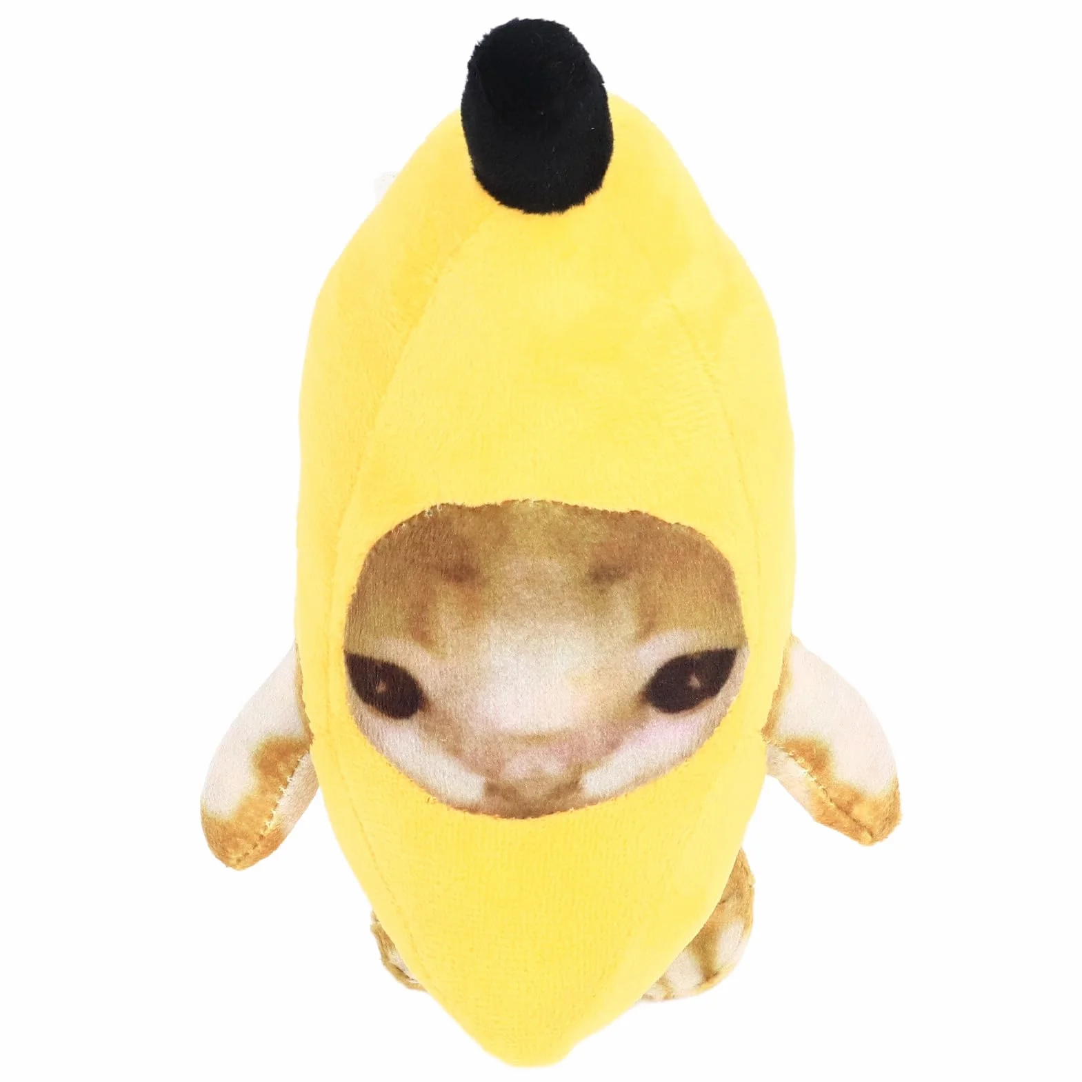 Animali di Peluche, Innovativo e Divertente Peluche Imbottito con Gatto Banana, Accogliente per la Decorazione Domestica (20 cm)