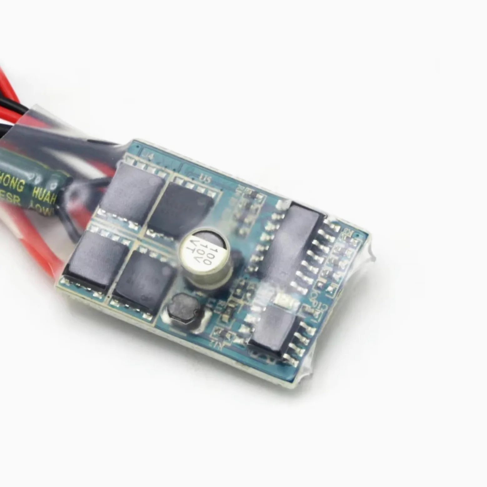 Per 1/16 1/18 1/24 Freno 30A Spazzolato ESC Regolatore Velocità Del Motore Due Vie RC Auto Modificata Sostituzione Off Road Veicoli Cingolati ESC RC