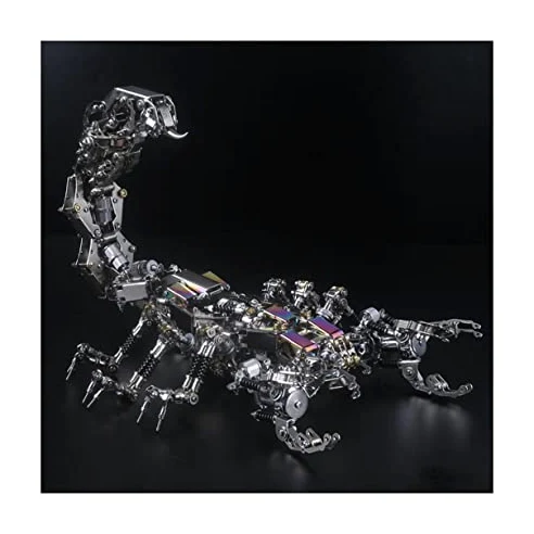 Gioco di Puzzle Puzzle a Forma di Scorpione per Adulti 1000 Pezzi e Oltre Puzzle 3D in Metallo con Altoparlante Bluetooth Puzzle 3D per la Decorazione del Tempo