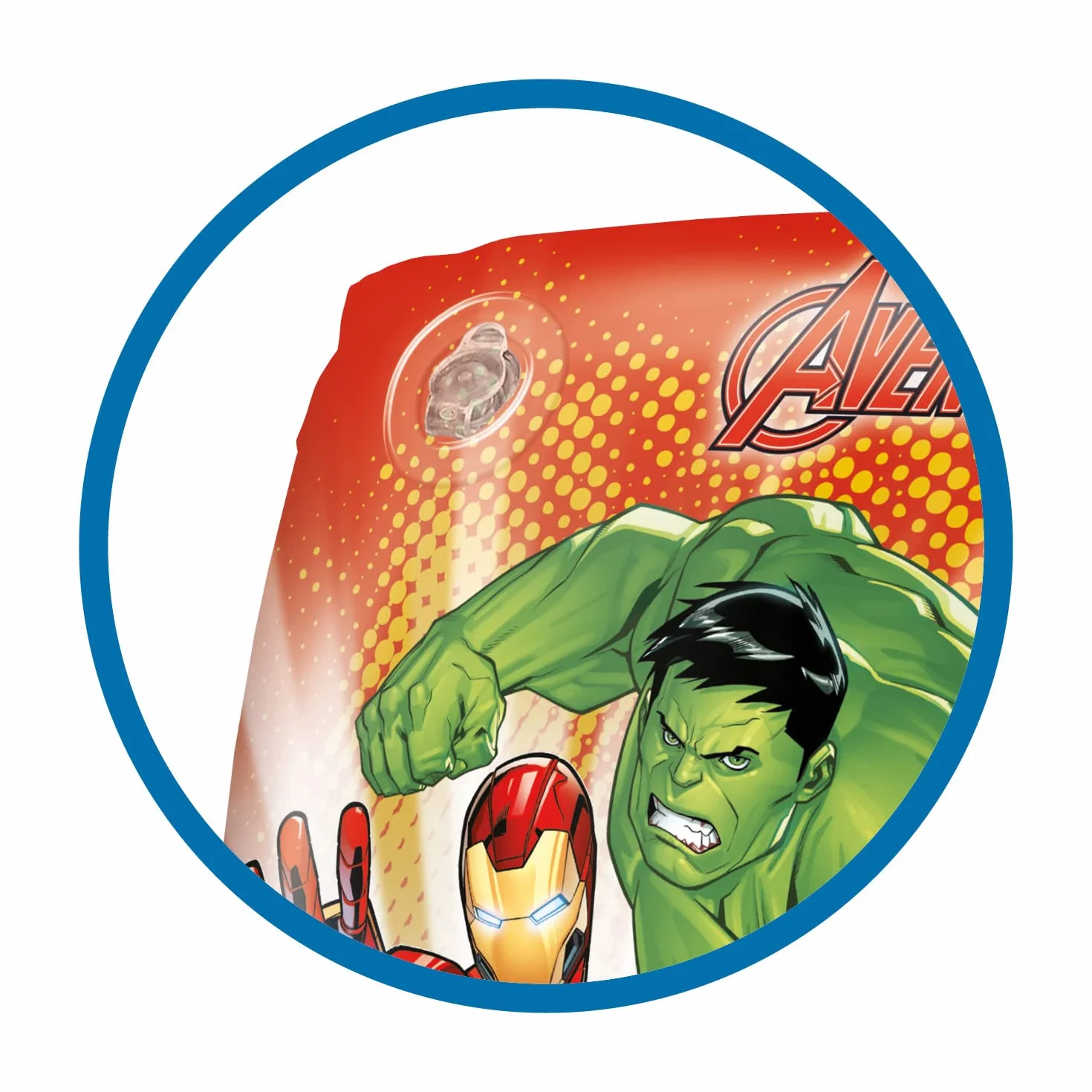 Mondo Toys - AVENGERS Arm Bands - Braccioli di Sicurezza per bambini - Materiale PVC - Adatti a bambini da 2 a 6 anni con Peso 6-20 kg - 16932