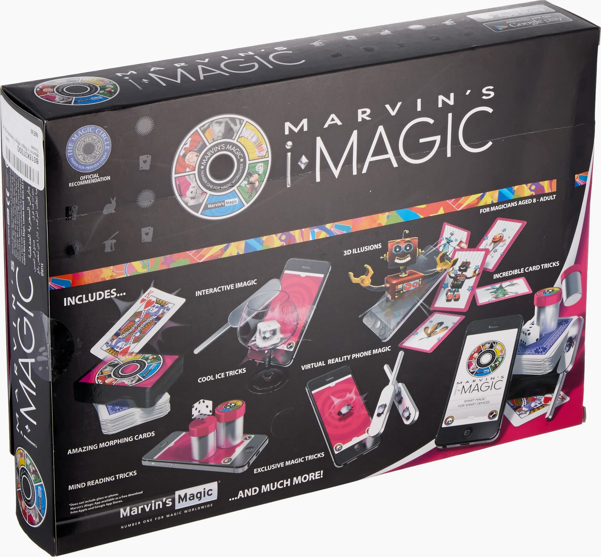 Box Interactive iMagic di Marvin di Tricks - Incredibile magia Set
