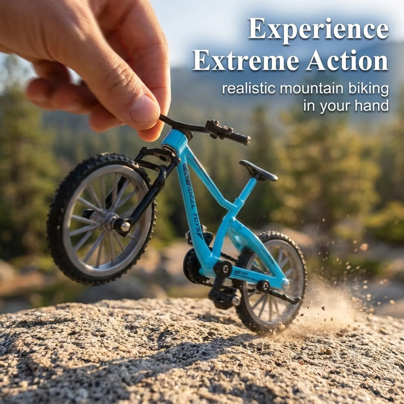 2 Pezzi Mini Finger Bikes,Bicicletta da Dito Finger Mountain Bike Bici da Dito Modello Mini BMX in Lega Creativa Finger Bike per Gli Amanti della Bicicletta, Ragazzi Ragazze Regalo