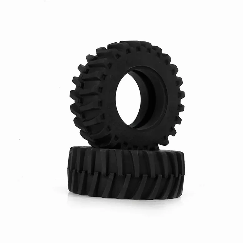 TOUCAN RC HOBBY Toucna RC Hobby - 1 paio di pneumatici LESU in gomma da 112,9 mm per modellini RC 1/16, trattore