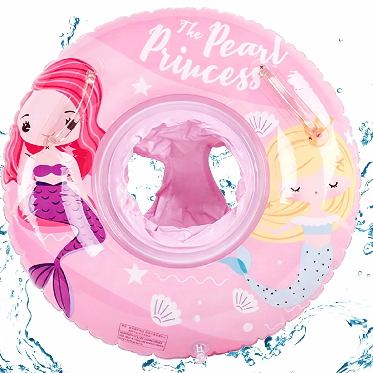Anello da nuoto gonfiabile, per bambini, con seggiolino da nuoto, simpatico cartone animato galleggiante per bambini, accessorio da bagno per bambini