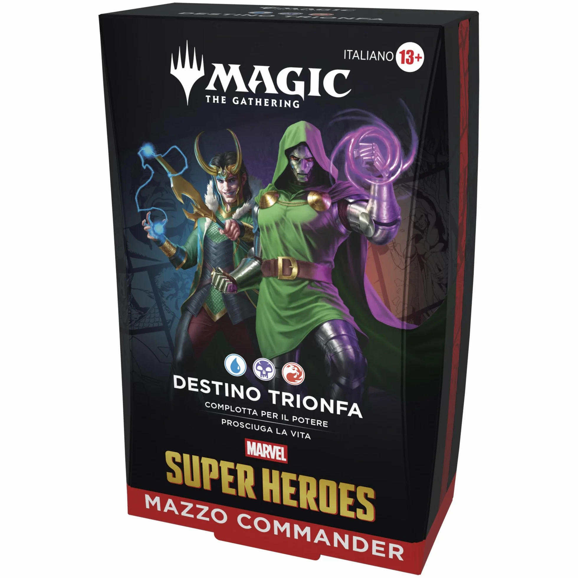 Mazzo Commander di Magic: The Gathering - Marvel Super Heroes - Destino Trionfa (Versione Italiana)