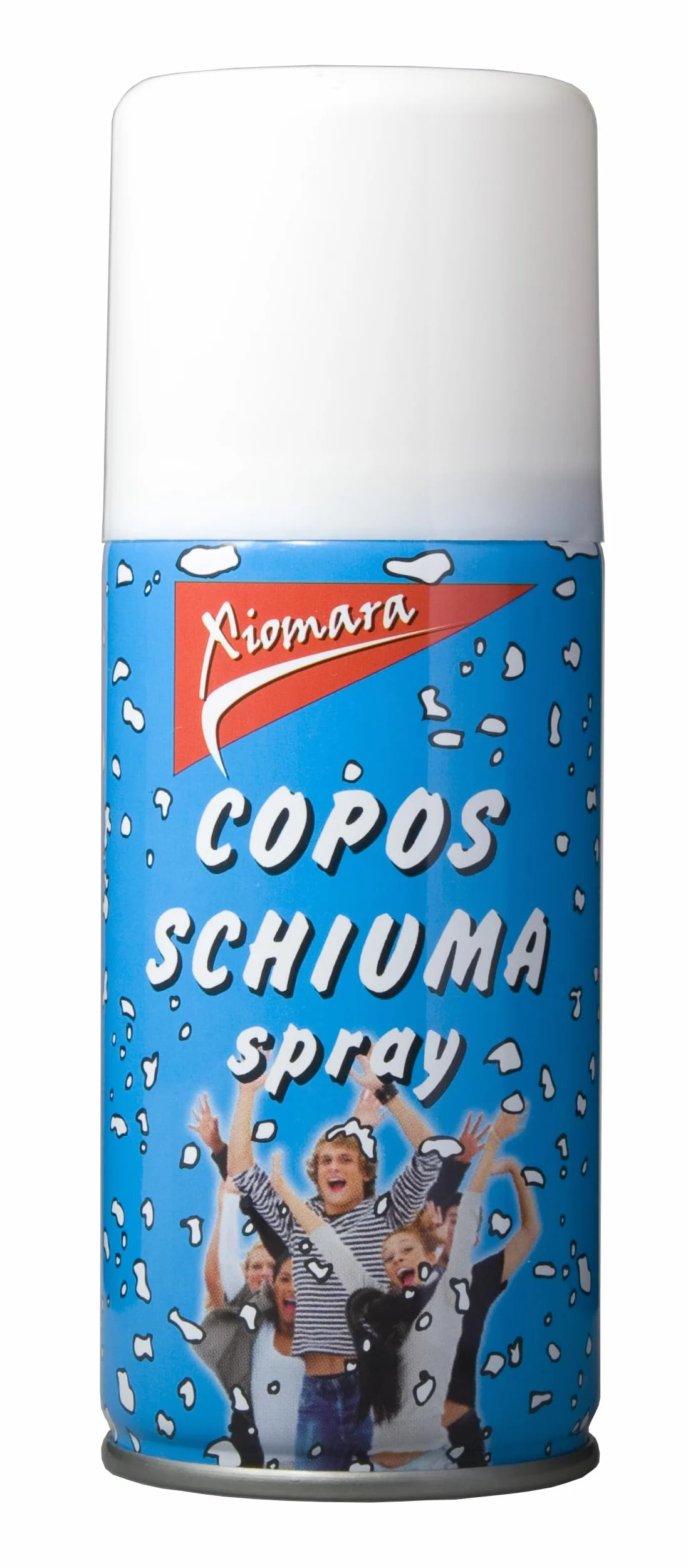 Carnevale 12 BOMBOLETTA Schiuma Spray 150 ML. Scherzetto Divertente A SPRUZZO, Non Macchia, Non è NOCIVO, Si TOGLIE Semplicemente con L'ACQUA.