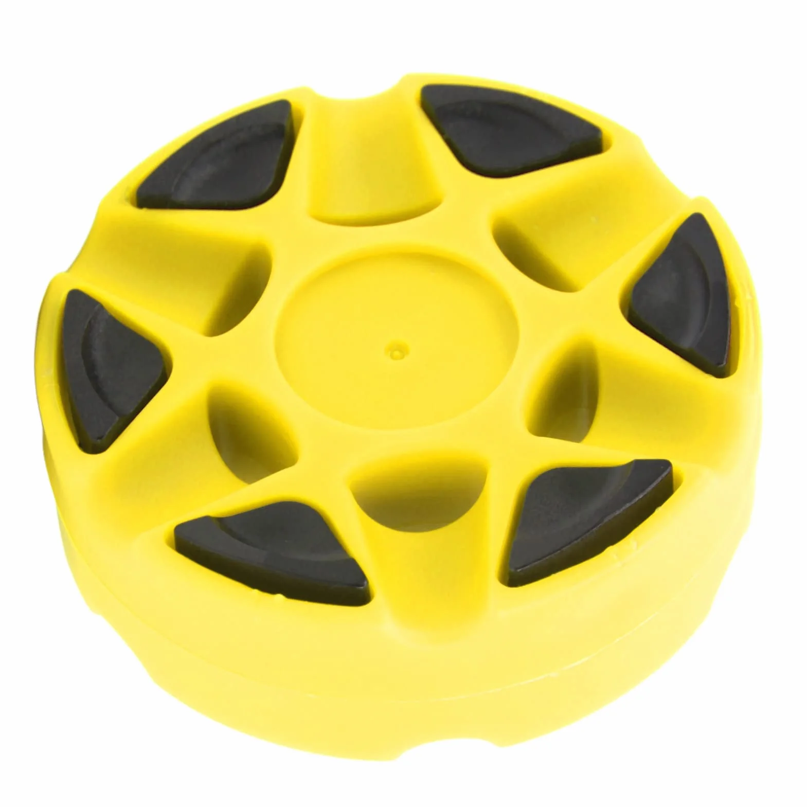 Cocoarm Disco da Hockey, Disco Durevole in Plastica Lucida per Allenamento, Design Facile da Scorrere per Uso Interno Ed Esterno di Hockey su Pista