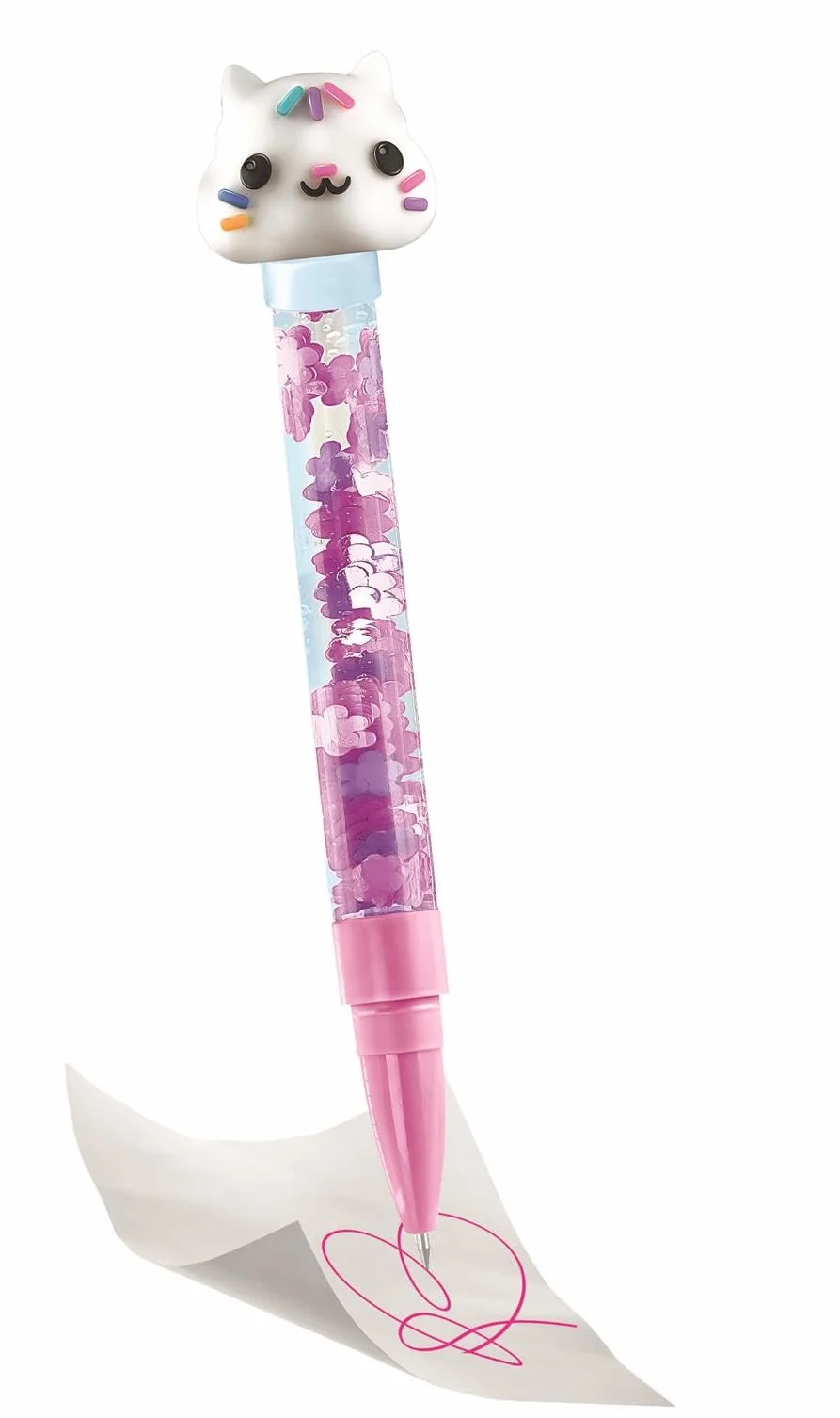 Clementoni Laboratorio delle Penne Gabby's Dollhouse, Kit Creativo per Bambini 6+ Anni, 25+ Accessori, 5 Penne Personalizzabili