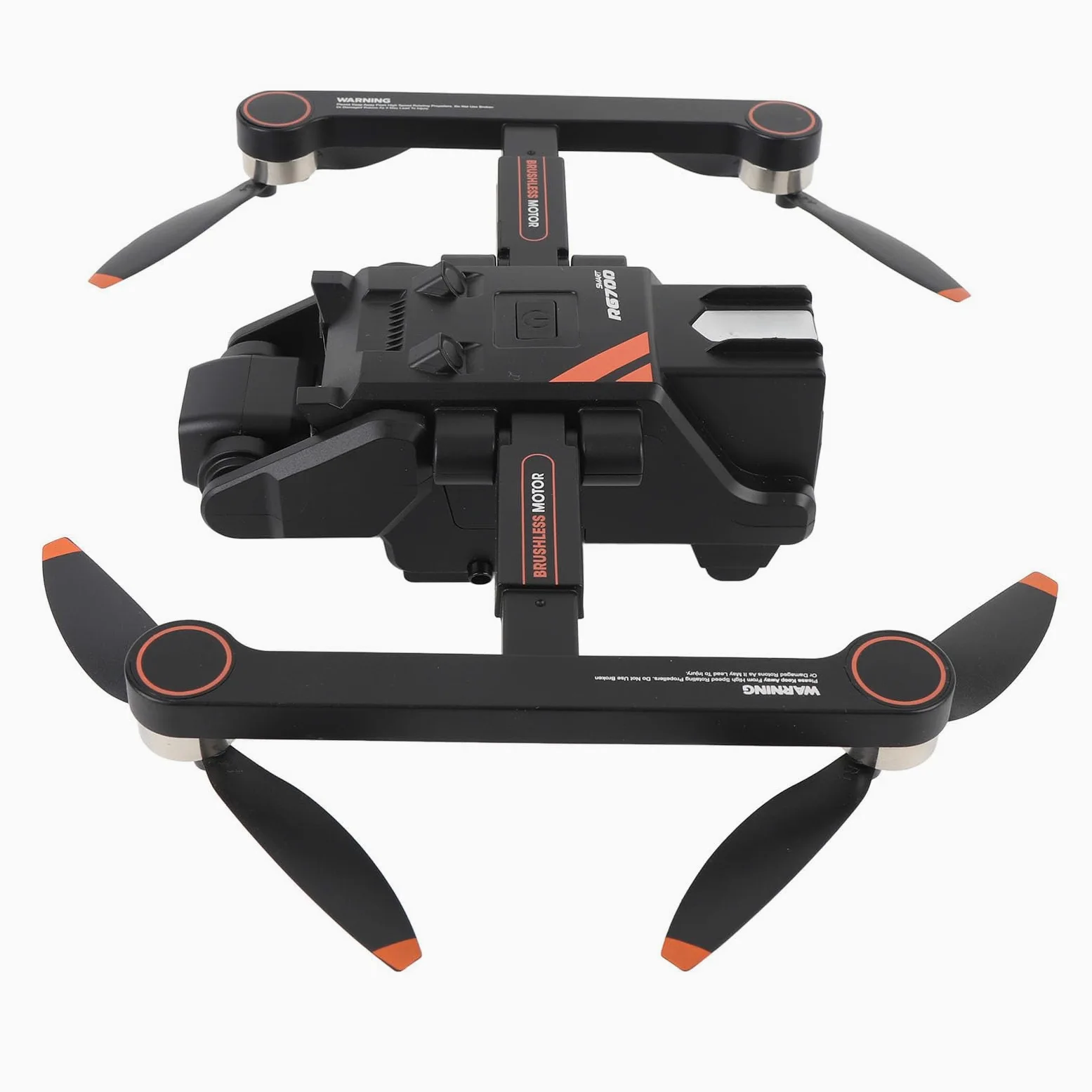 Asixxsix Drone GPS con Fotocamera EIS 4K, Quadricottero RC con Motore Brushless Ritorno Automatico Trasferimento Immagini HD Commutazione Doppia Fotocamera con (2 Batteria)