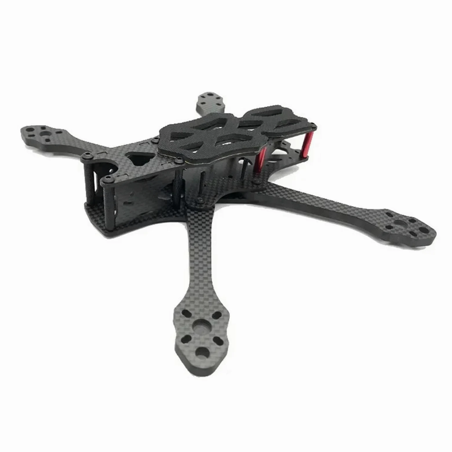 Kit telaio quadricottero in fibra di carbonio, drone freestyle 225MM | 130*183MM, piastra braccio 5.5MM, superiore 2.0MM, inferiore 2.5MM, lato 2.0MM(5 Inch Frame)