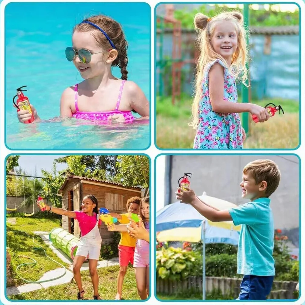 10PCS Giocattoli Estintori, Mini Estintore Giocattolo d'acqua per la Piscina Partito Favore, Giochi Estivi per Bambini All'aperto
