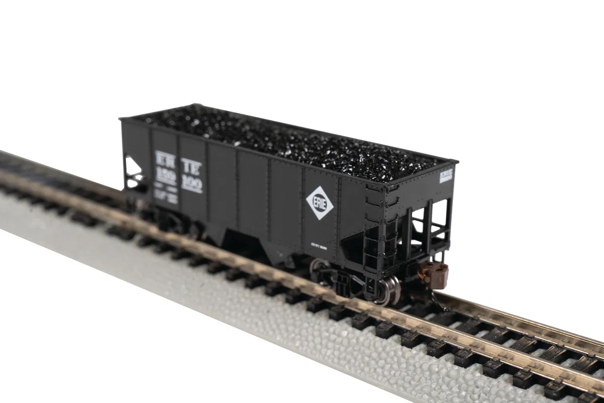 Bachmann Trains - USRA 55-TON 2-Bay Hopper AUTO - Erie #159100 - Scala N