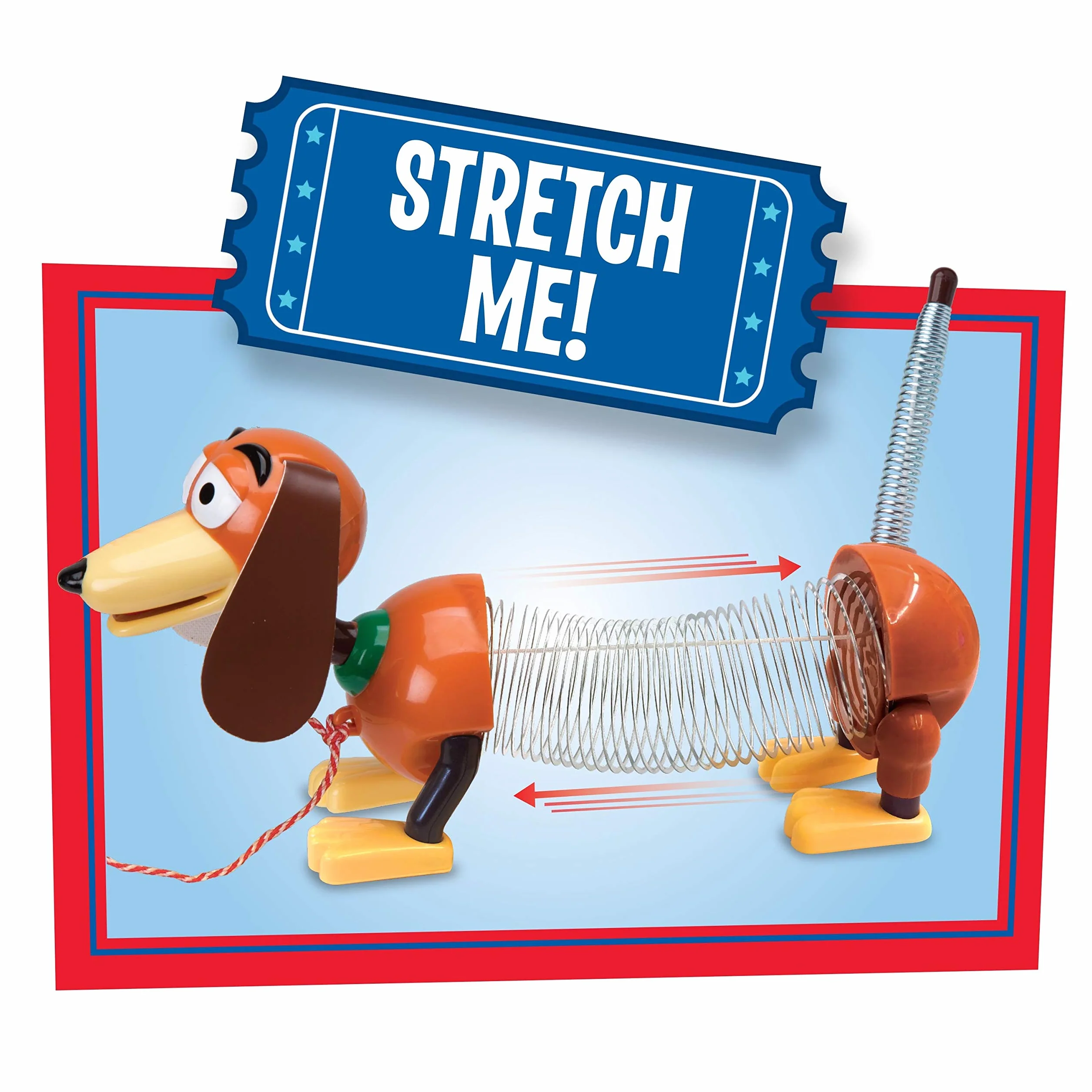Cane trainabile Slinky di Toy Story Disney e Pixar, giocattolo a molla per bambini e bambine, giocattoli per bambini di 18 mesi di Just Play