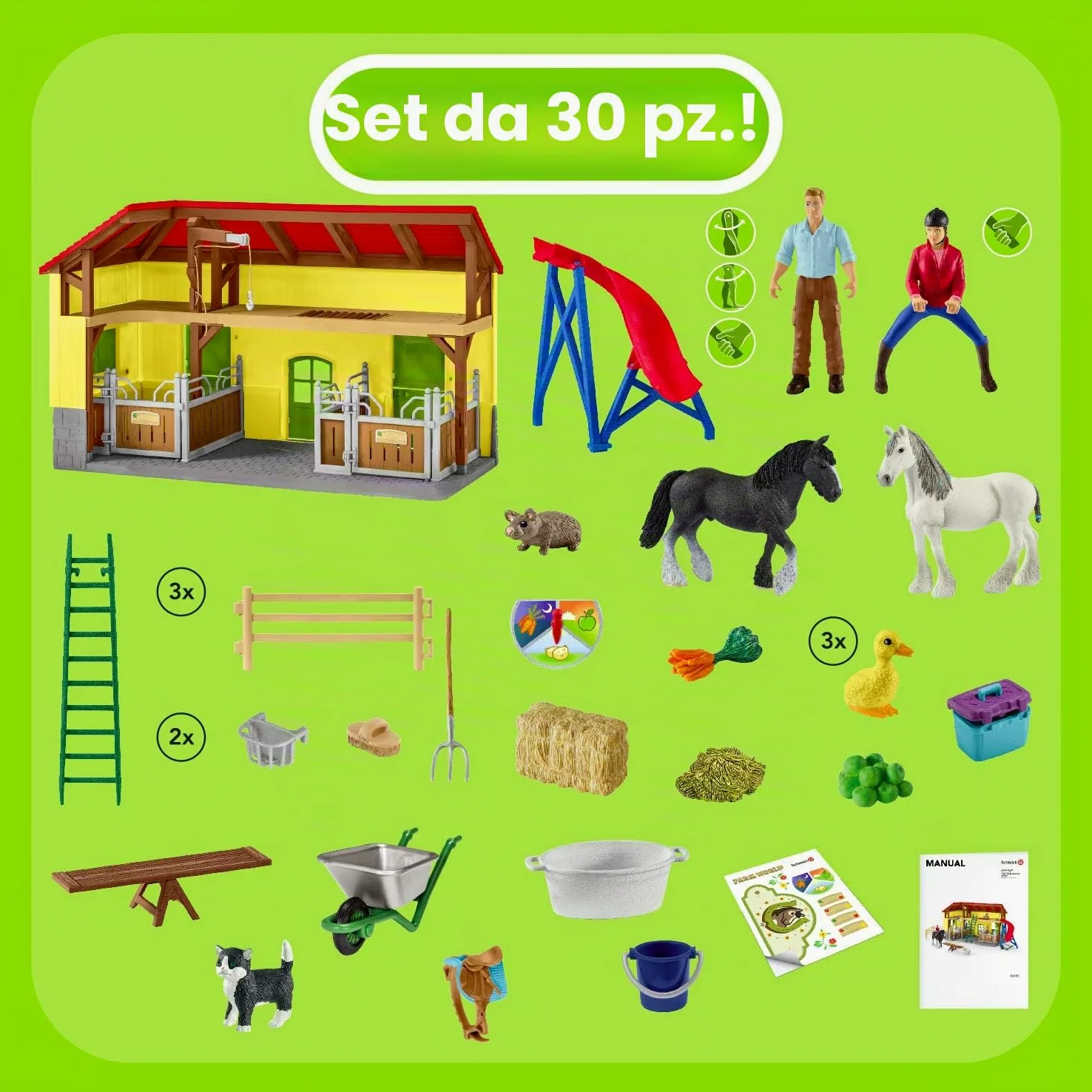 SCHLEICH - �curie - 42485 - Gamma Farm World
