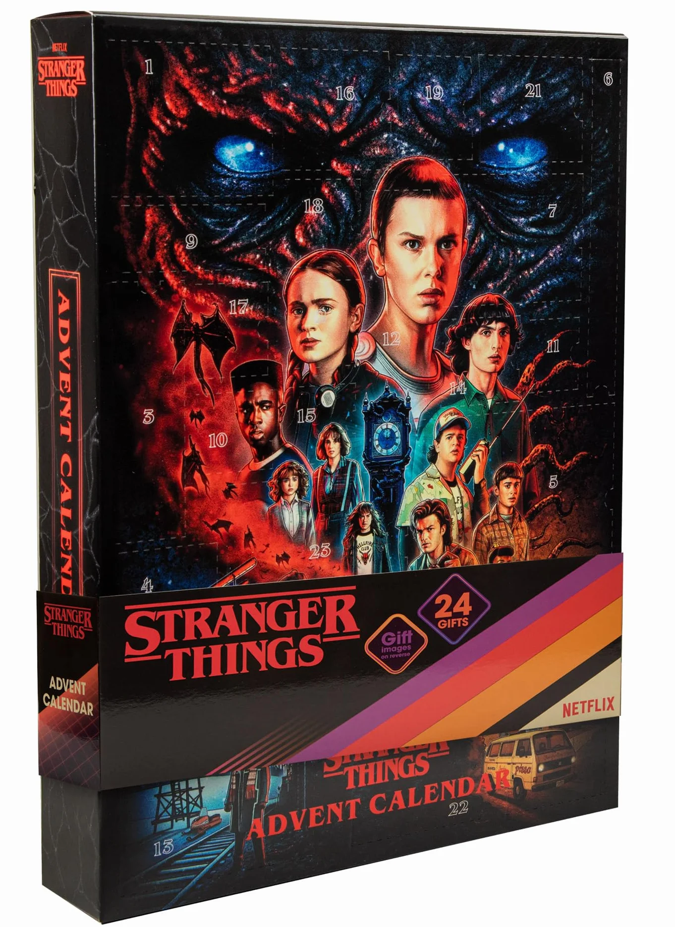Cinereplicas Stranger Things - Stranger Things Calendario dell'Avvento - Licenza ufficiale