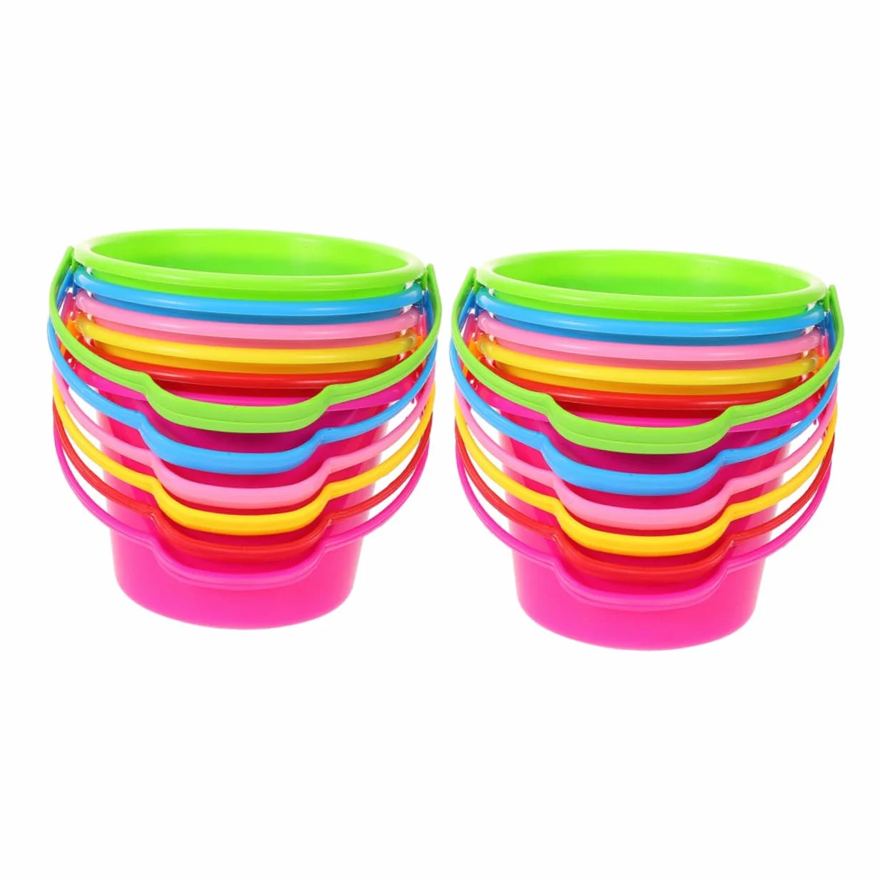 Secchiello Spiaggia Bambina 12 Pezzi in Abs, Gioco per Ragazzo Ragazza | Festa Estiva, Giochi da Spiaggia, Set Multifunzione, Apprendimento e Outdoor Play