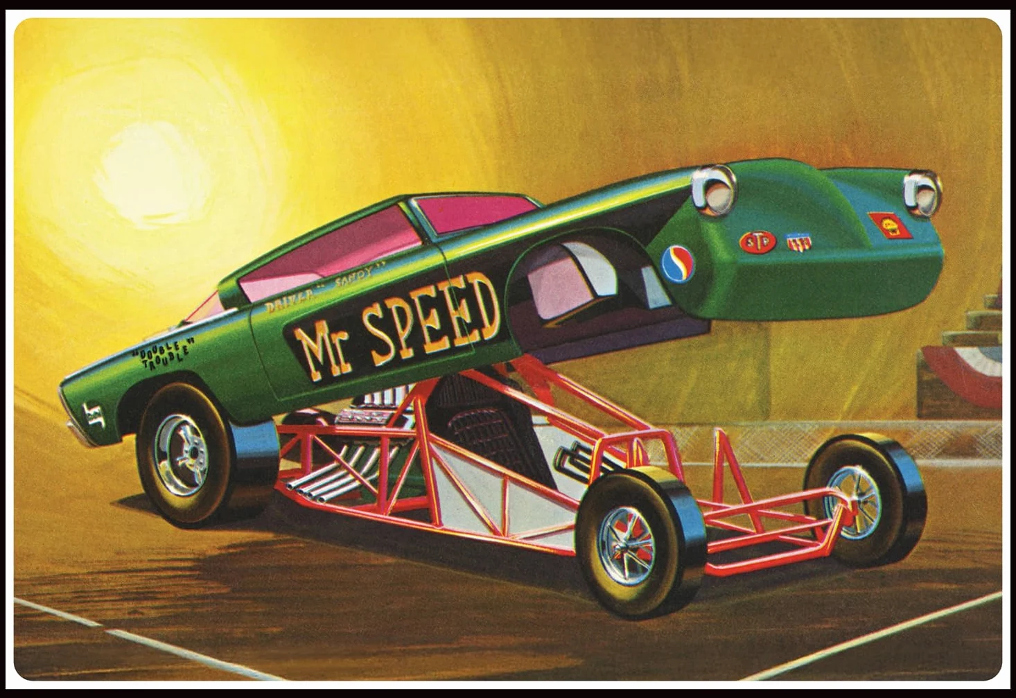 AMT Studebaker Mr Speed 1953 - Kit modellino in scala 1:25 | Scala 1:25, Studebaker del 1953, Kit per modellismo, da collezione, Mr Speed