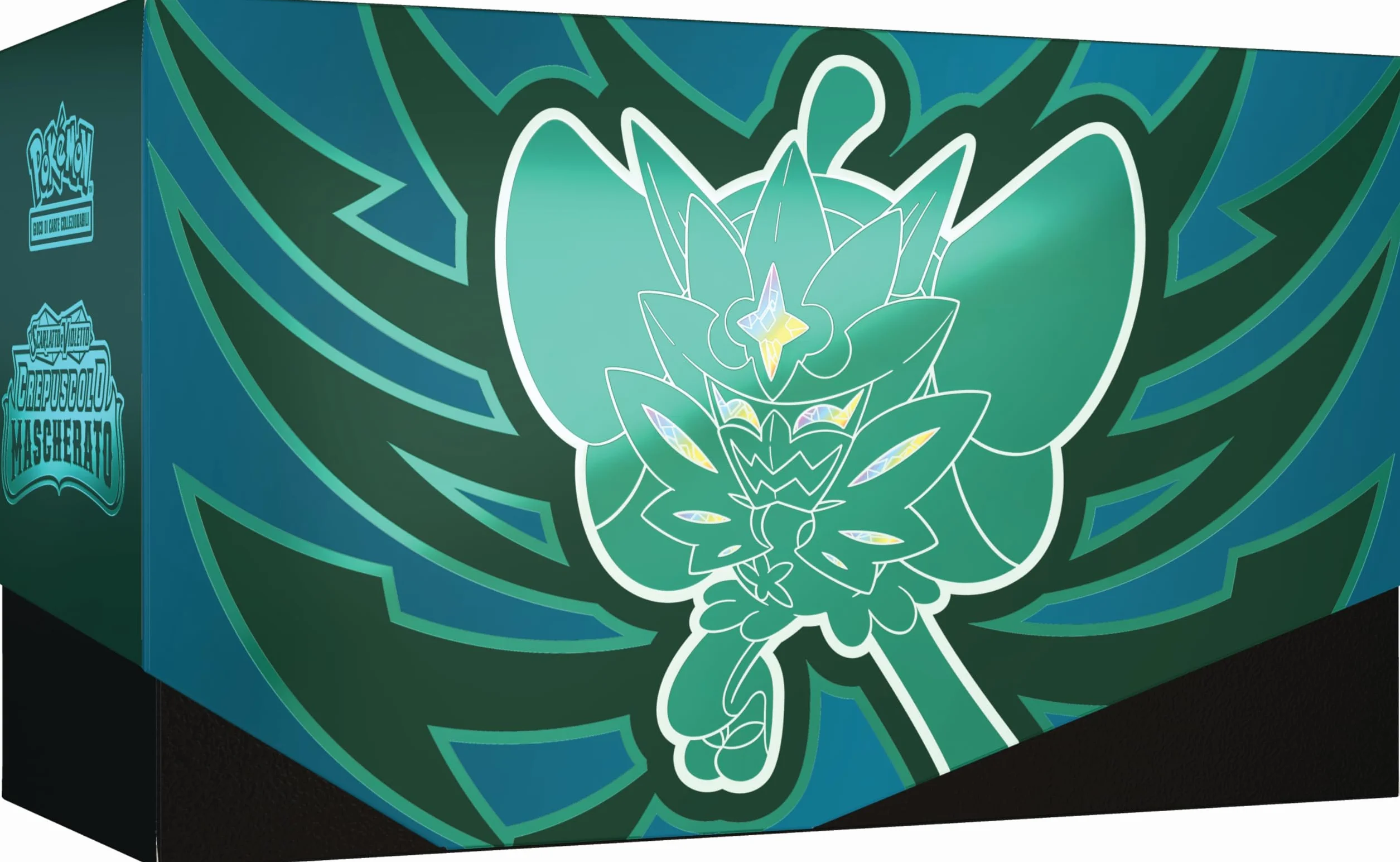 Pokémon GCC Set Allenatore Fuoriclasse Crepuscolo Mascherato Scarlatto e Violetto - Ogerpon Maschera Turchese