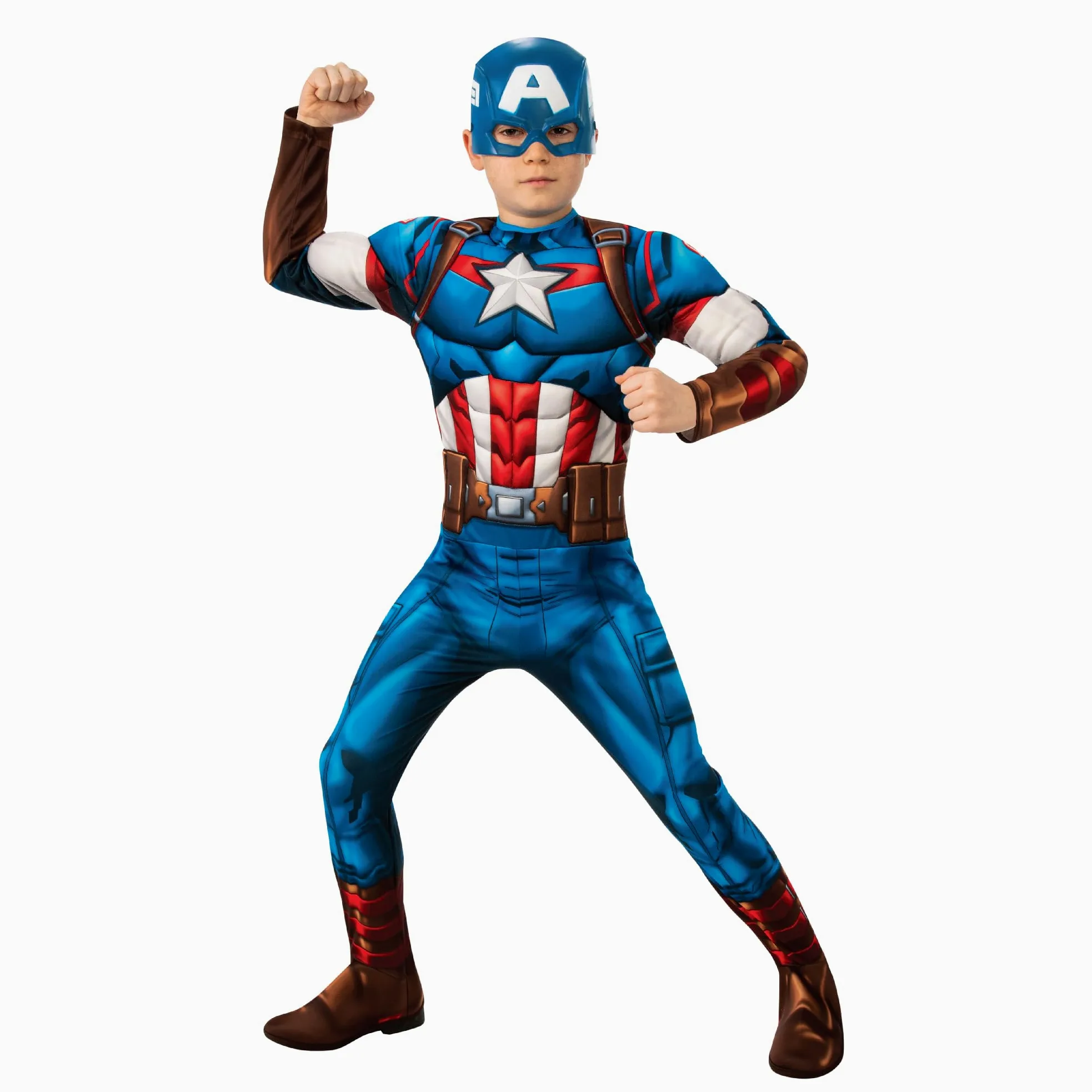 Rubie's Costume ufficiale Capitan America per bambini, costume per bambini