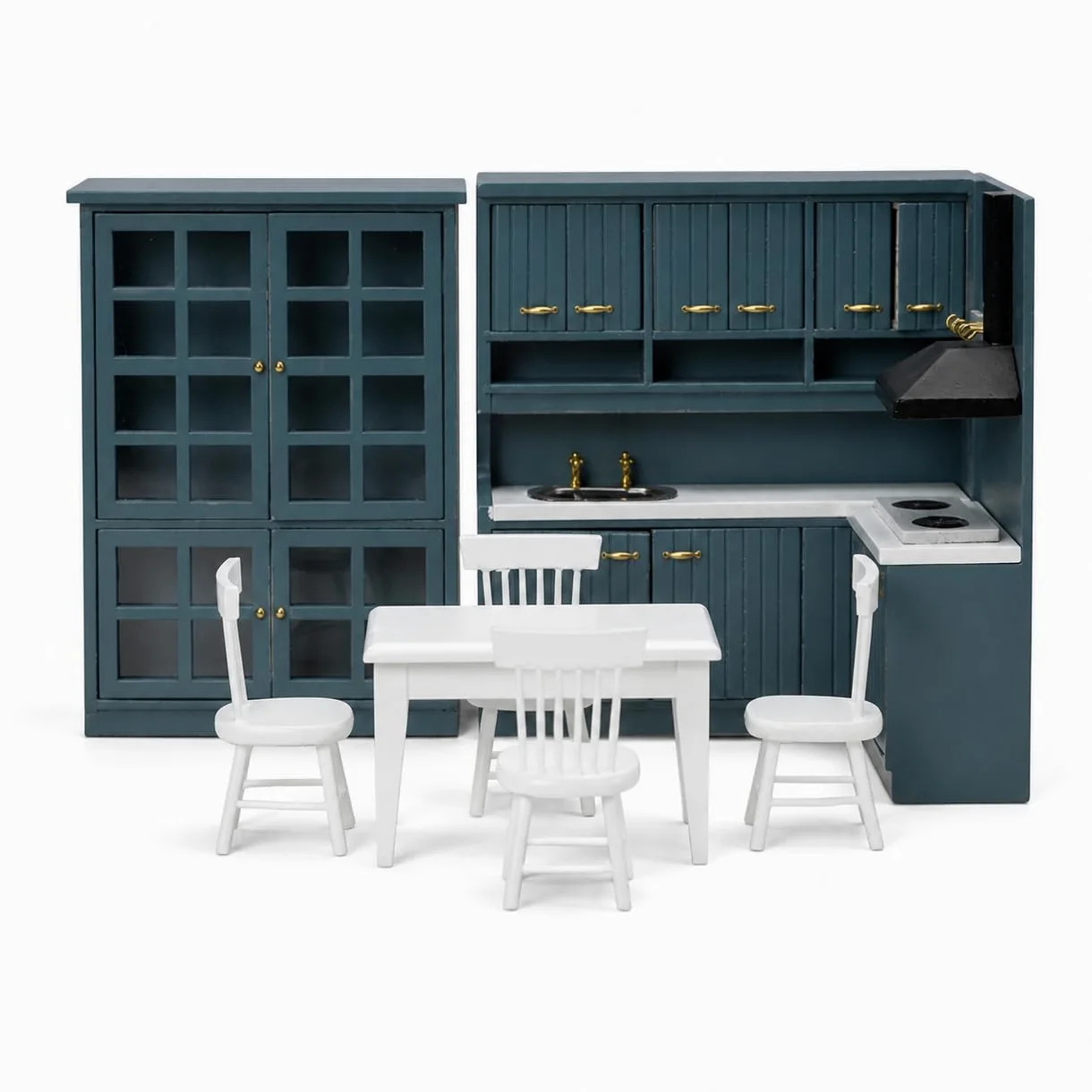Mobili Casa delle Bambole in Legno 1:12, style to 1 | Componenti in plastica, Mobili da pranzo, Esposizione modelli, Per collezionisti