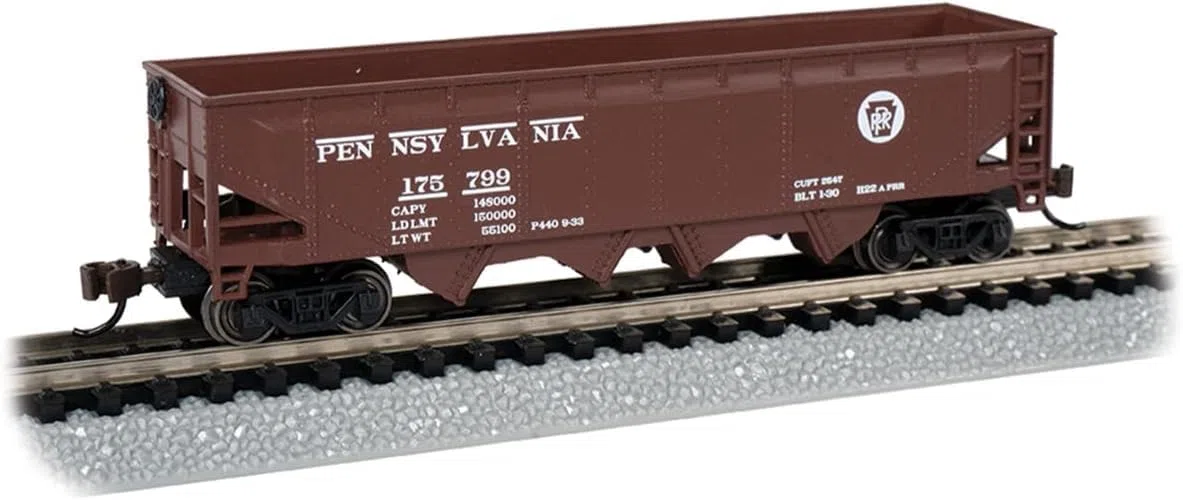 Bachmann Trains - Tramoggia quadrupla 40' - PRR #175799 - Scala N