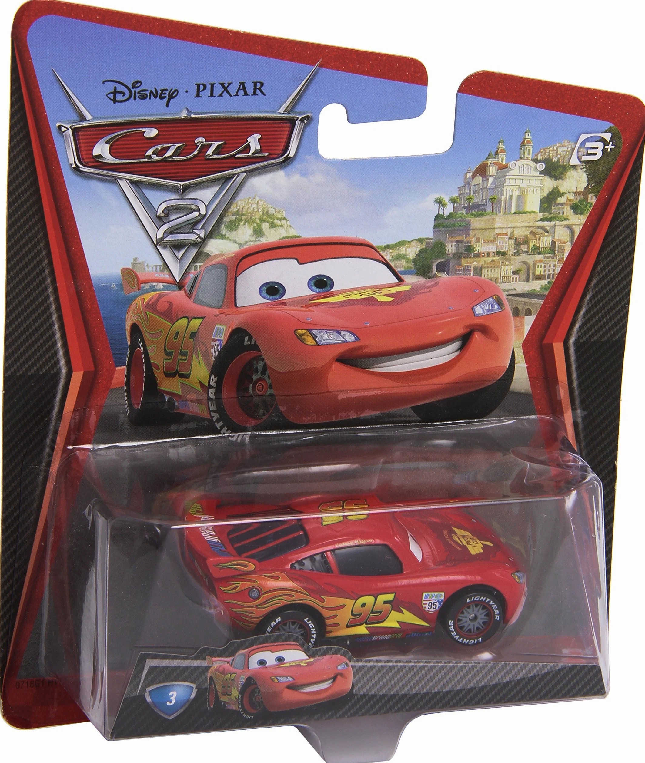 Disney Pixar Cars 2 Die Cast Lightning McQueen #3