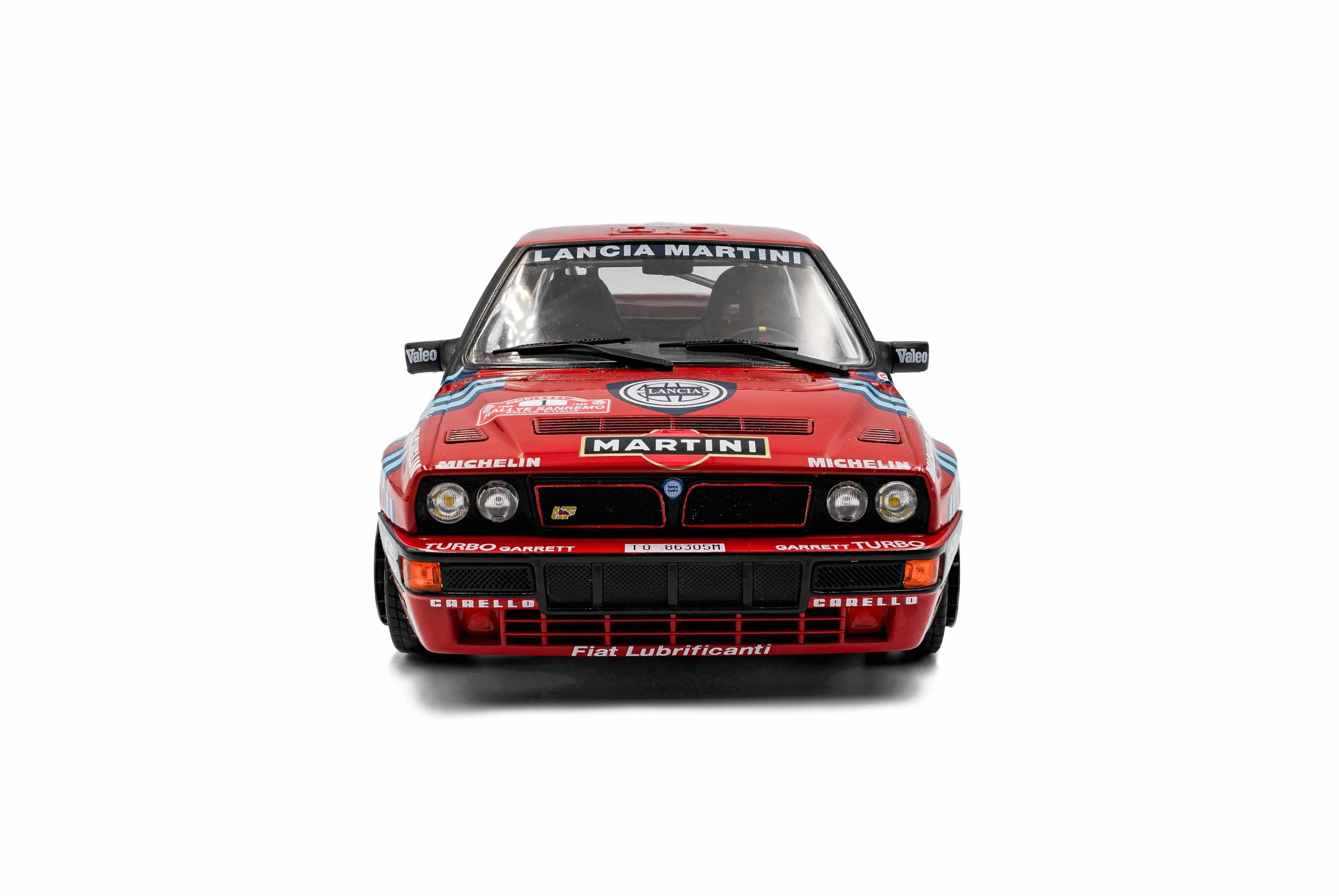Solido Lancia Delta HF Integrale #1 1:18 Diecast Model Rosso