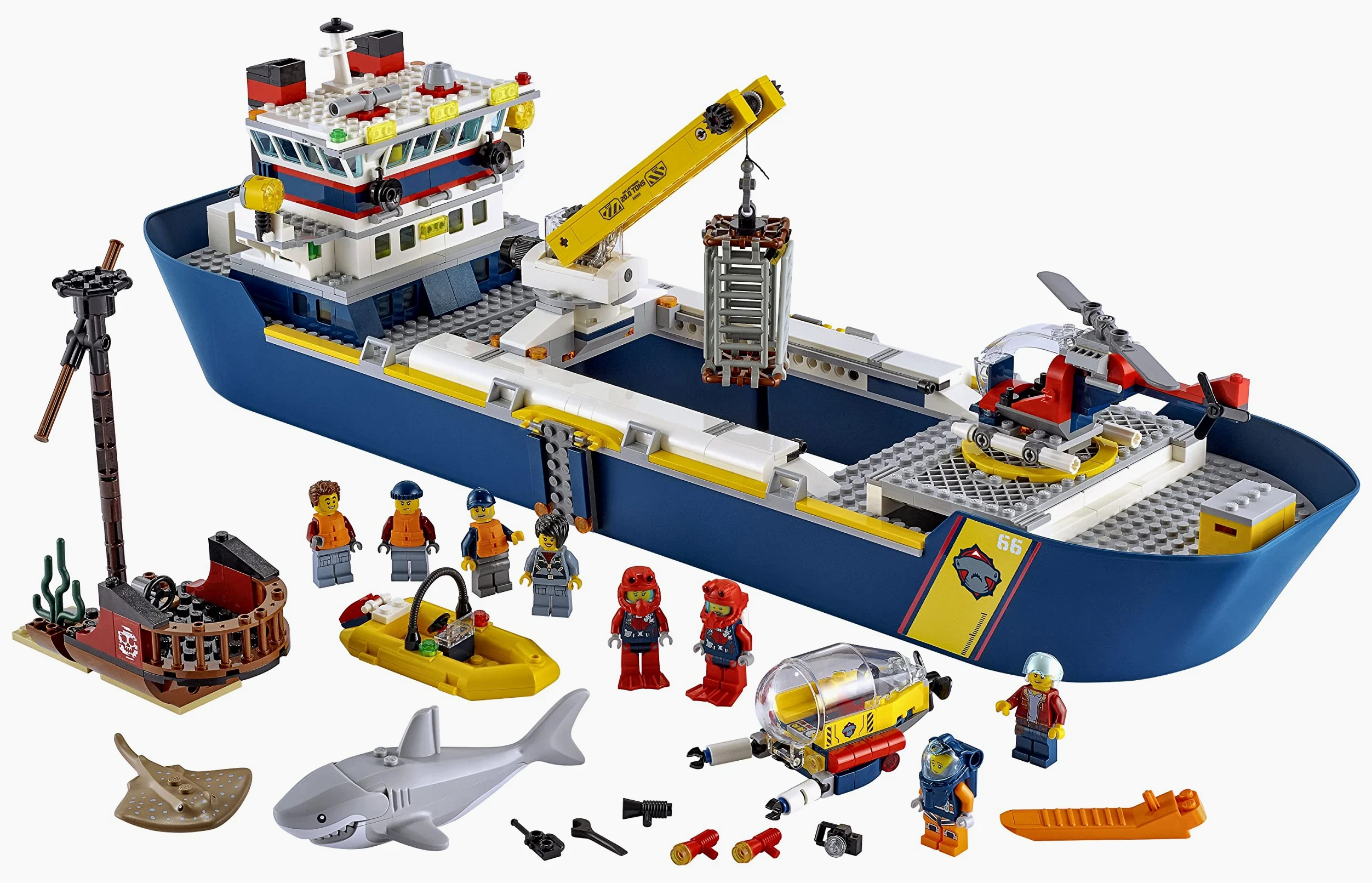 LEGO 60266 City Oceans Nave da esplorazione oceanica