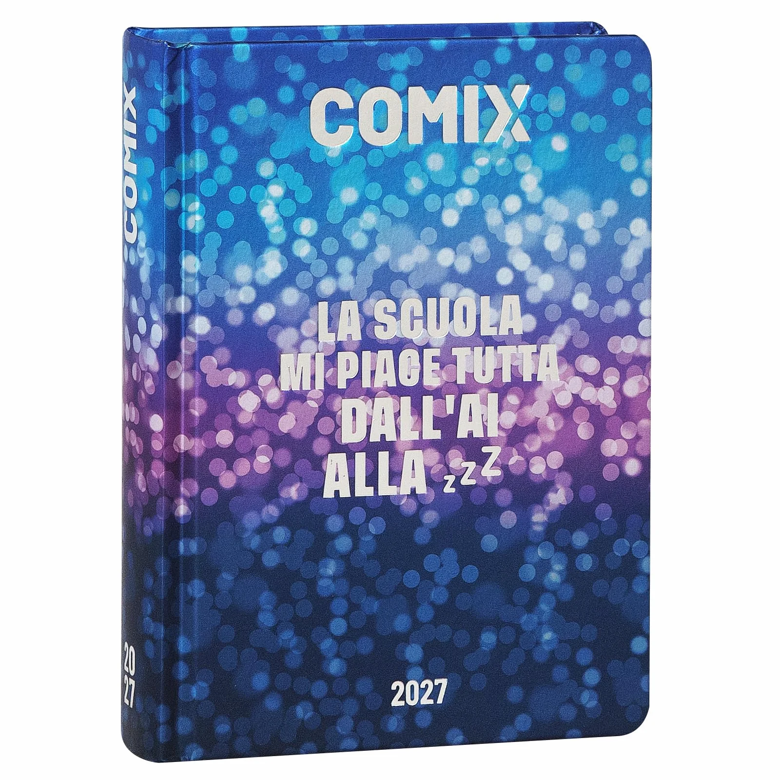 COMIX Agenda 2027 Giornaliera 16 Mesi, Diario Scuole Medie Superiori, Copertina Rigida, 576 Pagine, 13x17,8 cm