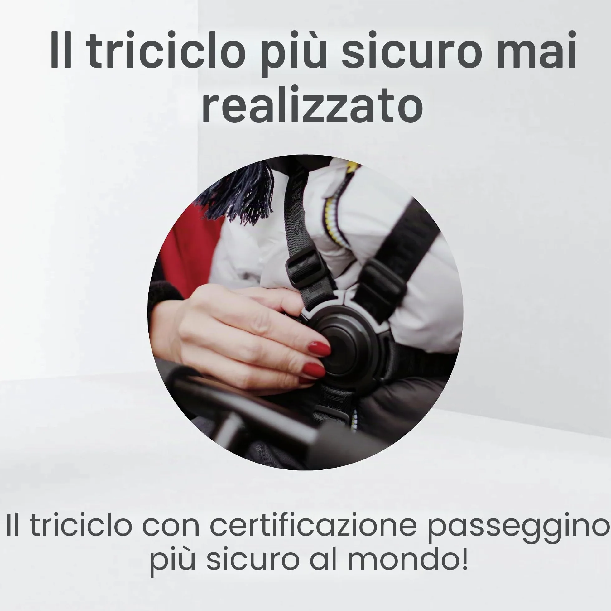 smarTrike STR5 - Trike pieghevole per bambini, con certificazione per passeggino da 1 a 3 anni, 7 in 1, multi-stadio (nero e bianco)