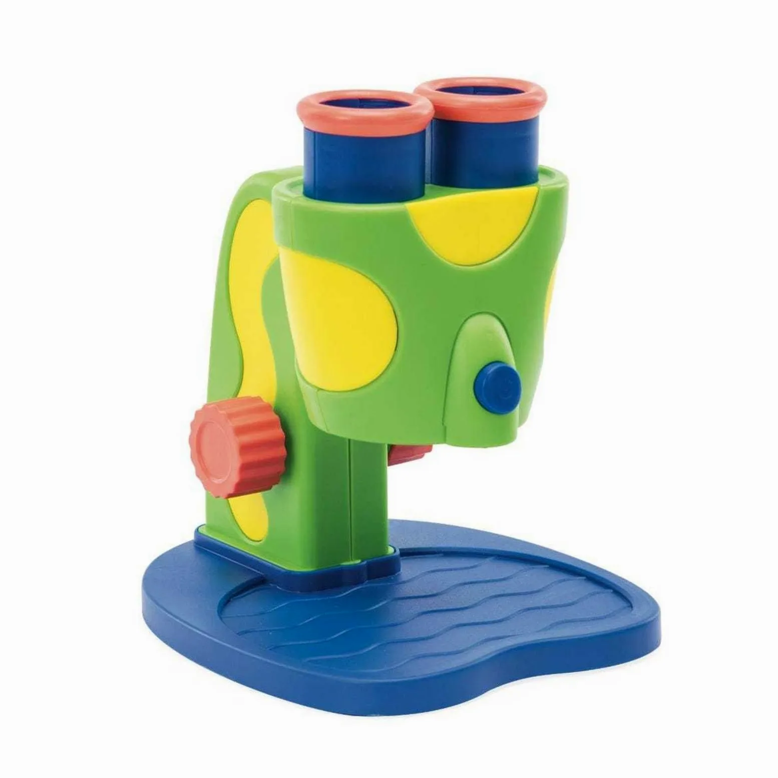 predolo Microscopio Giocattolo Compatto Microscopio con Luce LED Didattico per Bambini