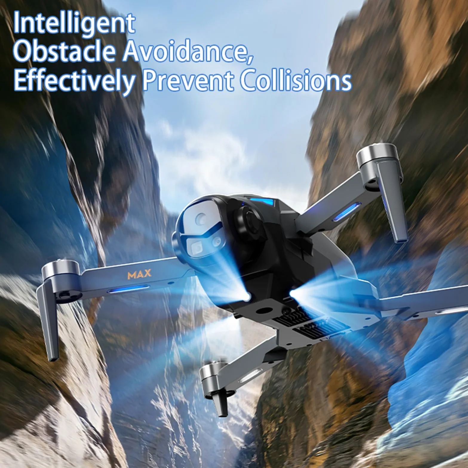 GPS Drone con Schermo da 4,5 pollici, Drone GPS con Telecamera 4K per Adulti, 60 Minuti di Volo, Motore Brushless, GPS Rientro Automatico, Evitamento Ostacoli, Scheda SD, per Principianti