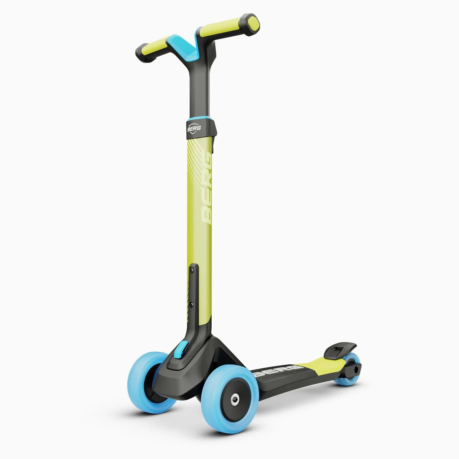 BERG Nexo - Monopattino pieghevole, colore: Lime
